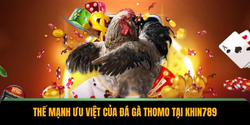 Thế mạnh ưu việt của đá gà Thomo tại Khin789